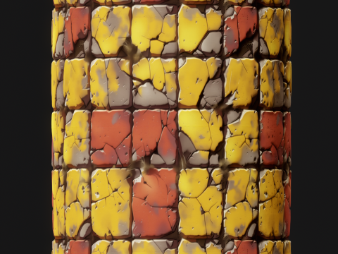 Stylized Floor Seamless Texture CG Textures