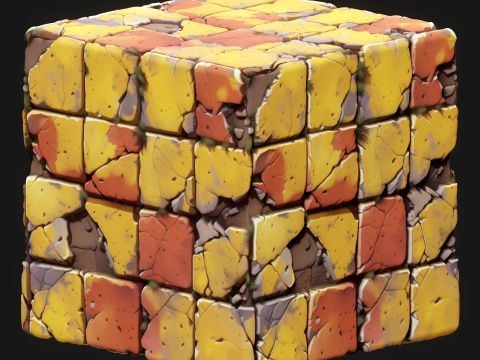 Stylized Floor Seamless Texture CG 텍스쳐