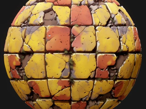 Stylized Floor Seamless Texture CG Textures