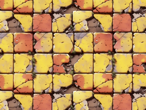 Stylized Floor Seamless Texture CG Texturen
