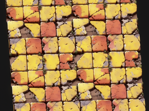 Stylized Floor Seamless Texture CG Texturen