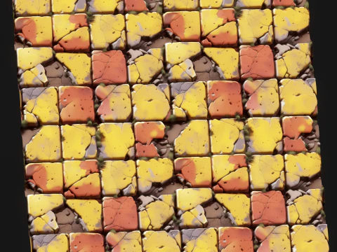 Stylized Floor Seamless Texture CG Textures