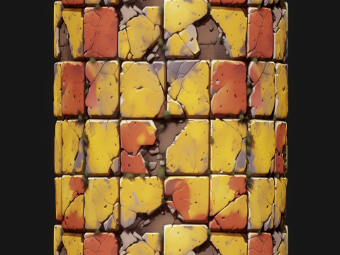 Stylized Floor Seamless Texture CG Texturen