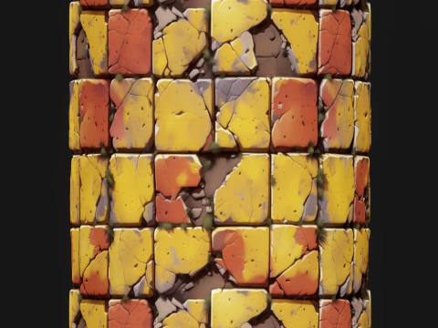 Stylized Floor Seamless Texture CG Textures