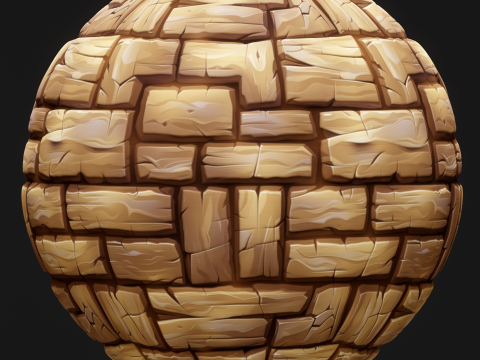 Stylized Floor Seamless Texture CG Textures