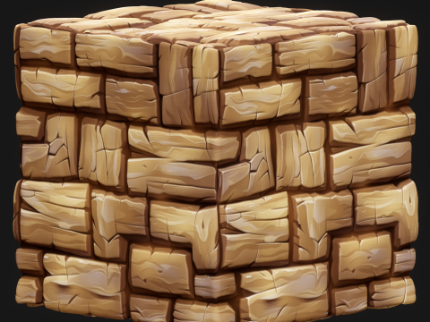Stylized Floor Seamless Texture CG Textures