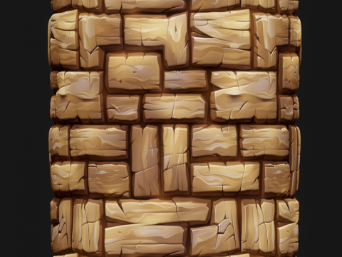 Stylized Floor Seamless Texture CG Textures