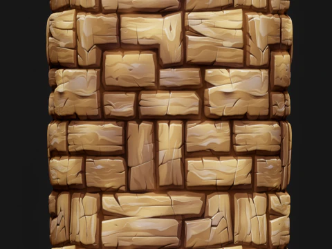 Struttura senza giunte del pavimento stilizzato CG Textures