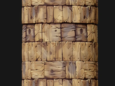 Stylized Floor Seamless Texture CG Textures