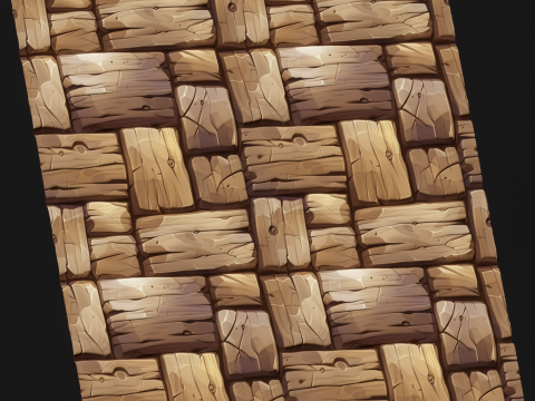Stylized Floor Seamless Texture CG Textures