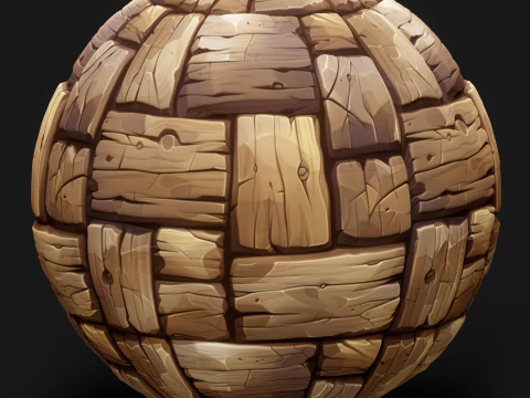 Stylized Floor Seamless Texture CG Textures