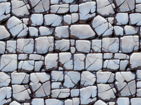 Stylized Floor Seamless Texture CG Texturen