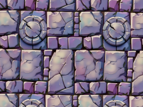 Stylized Floor Seamless Texture CG 텍스쳐