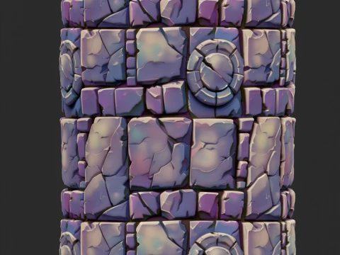 Stylized Floor Seamless Texture CG Textures