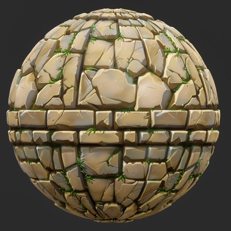 Stylized Floor Seamless Texture CG Texturen .c4d .max .obj .3ds .fbx .stl .blend 