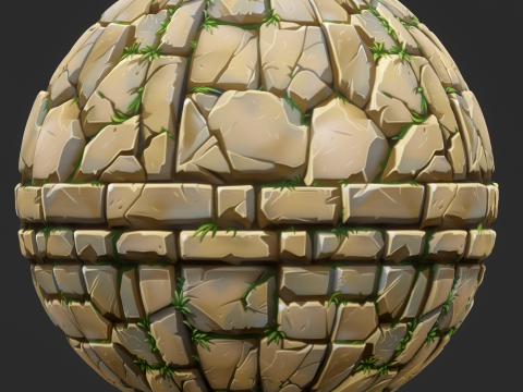 Stylized Floor Seamless Texture CG Textures