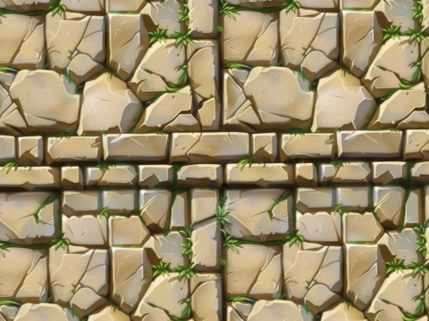 Stylized Floor Seamless Texture CG Texturen