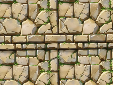 Stylized Floor Seamless Texture CG Textures