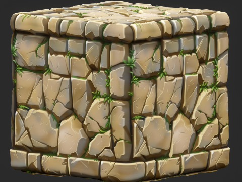 Stylized Floor Seamless Texture CG Texturen