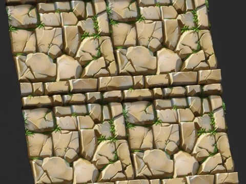 Stylized Floor Seamless Texture CG Textures