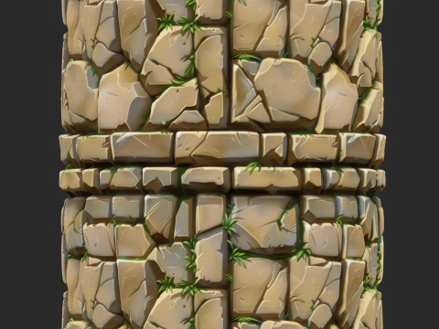 Stylized Floor Seamless Texture CG Texturen