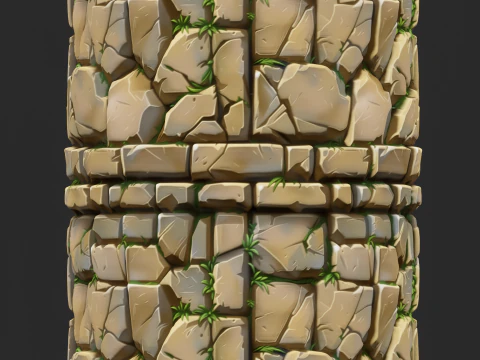 Stylized Floor Seamless Texture CG Textures