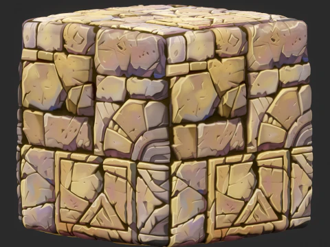 Stylized Floor Seamless Texture CG Textures