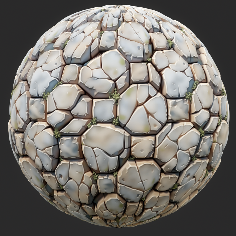 Stylized Floor Seamless Texture Texturas CG .c4d .max .obj .3ds .fbx .stl .blend 