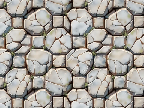Stylized Floor Seamless Texture CG Textures