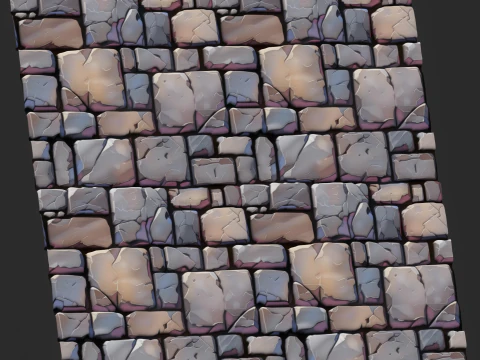 Stylized Floor Seamless Texture CG Textures