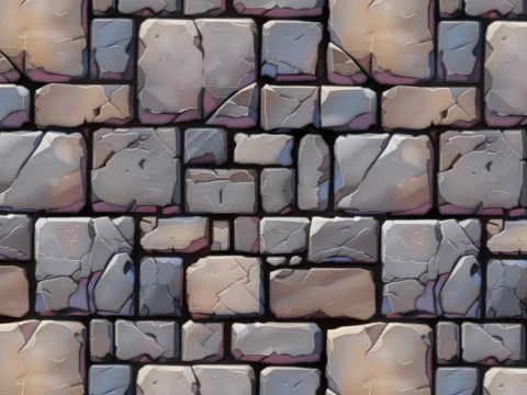 Stylized Floor Seamless Texture CG Textures