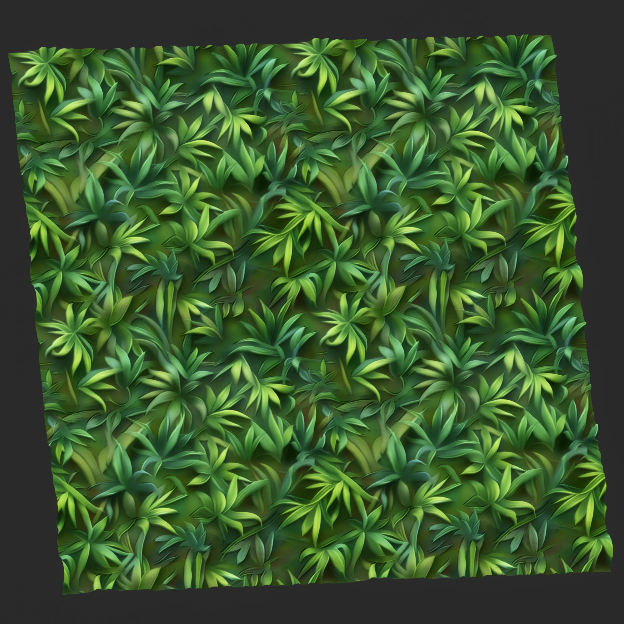Stylized Grass Seamless Texture CG Textures .c4d .max .obj .3ds .fbx .stl .blend