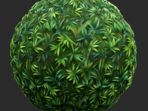 Stylized Grass Seamless Texture CG Textures