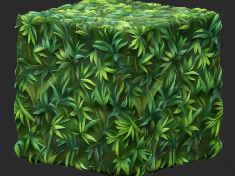 Stylized Grass Seamless Texture CG Textures