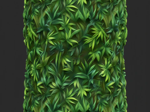 Stylized Grass Seamless Texture CG Textures