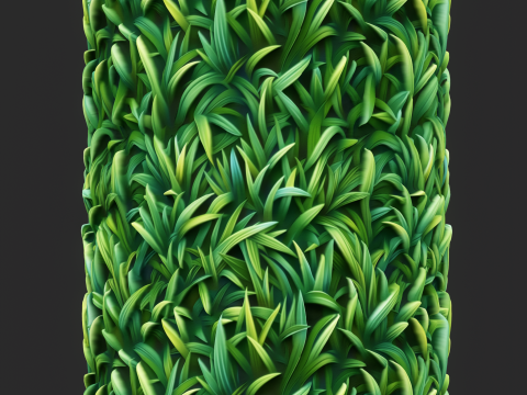 Stylized Grass Seamless Texture Tekstur CG