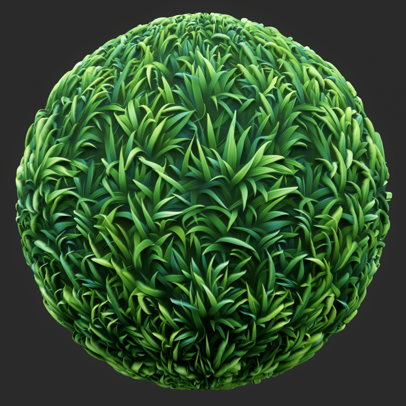 Stylized Grass Seamless Texture Texturas CG .c4d .max .obj .3ds .fbx .stl .blend 