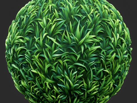 Stylized Grass Seamless Texture CG Textures