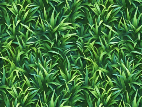 Stylized Grass Seamless Texture CG Textures