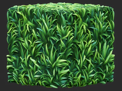Stylized Grass Seamless Texture CG Textures