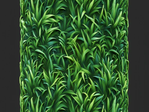 Stylized Grass Seamless Texture CG Textures