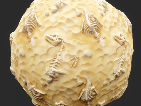 Stylized Ground Seamless Texture CG Textures