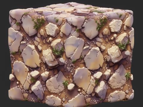 Stylized Ground Seamless Texture CG टेक्स्चर्स