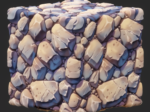 Stylized Ground Seamless Texture CG Texturen