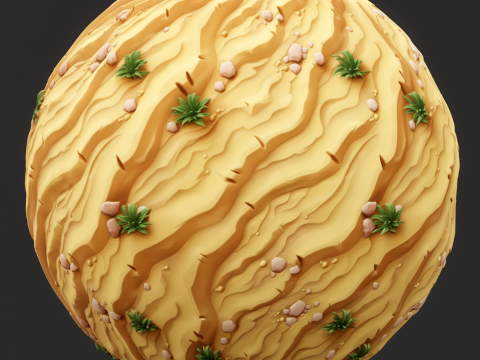 Stylized Sand Seamless Texture CG Textures