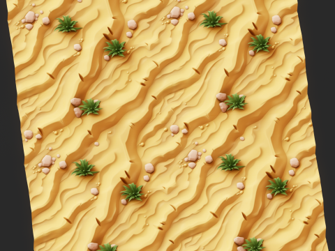 Stylized Sand Seamless Texture CG Textures