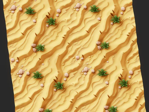 Stylized Sand Seamless Texture CG Textures