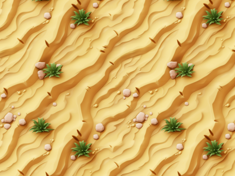 Stylized Sand Seamless Texture CG Textures