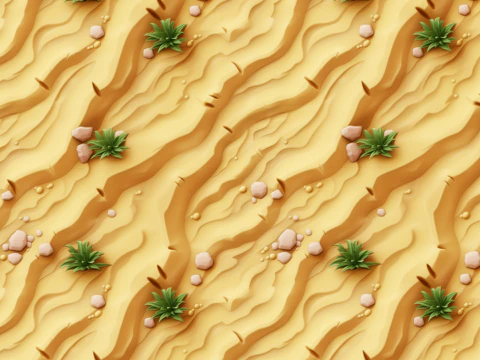 Stylized Sand Seamless Texture CG Textures