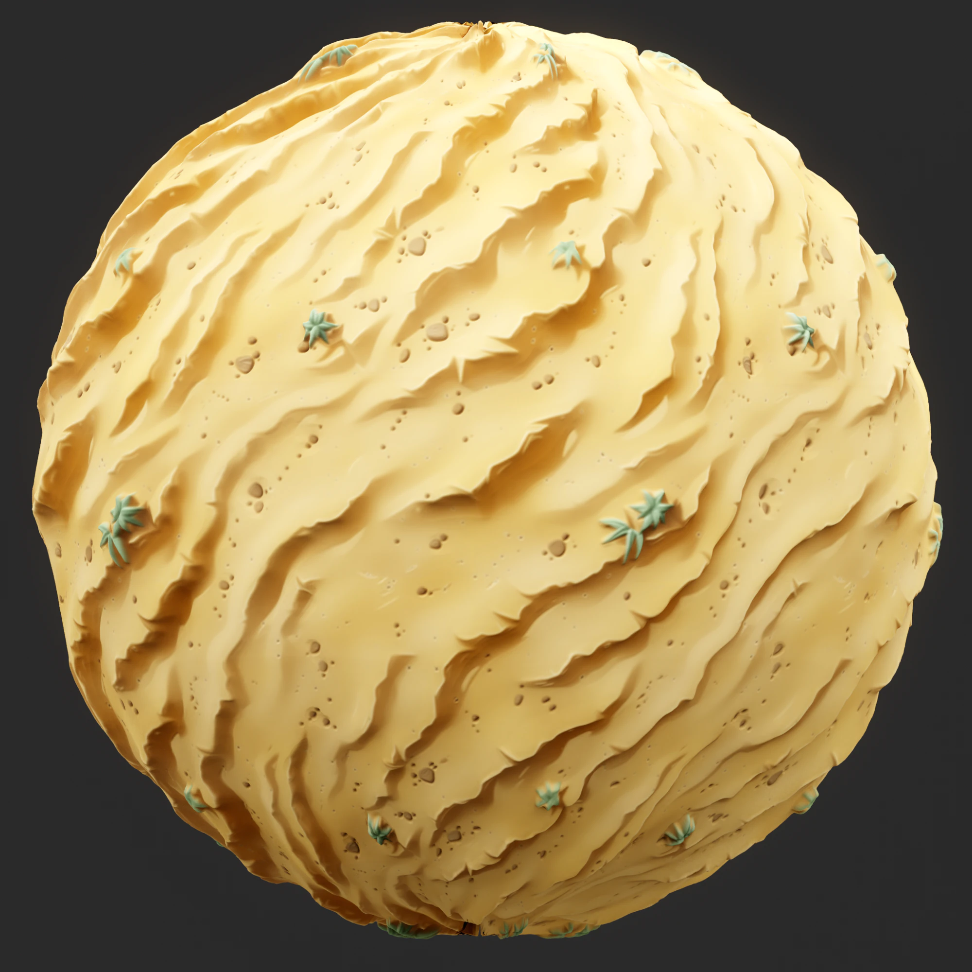 Stylized Sand Seamless Texture CG Textures .c4d .max .obj .3ds .fbx .stl .blend 